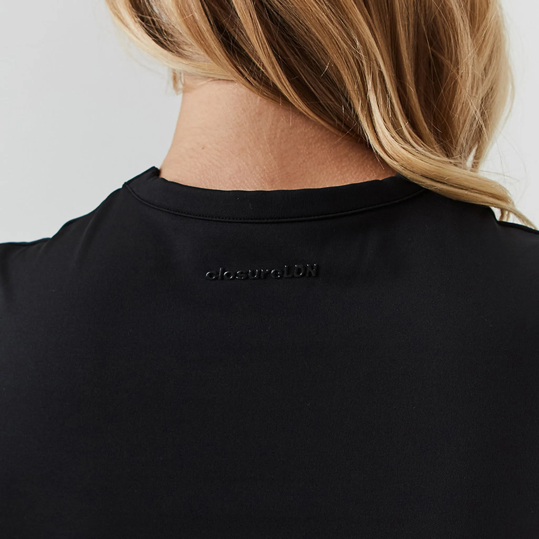 Second Skin Crop Top & Legging Set | Black