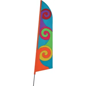 SoundWinds Pop Recumbent Bike Flag - Aqua