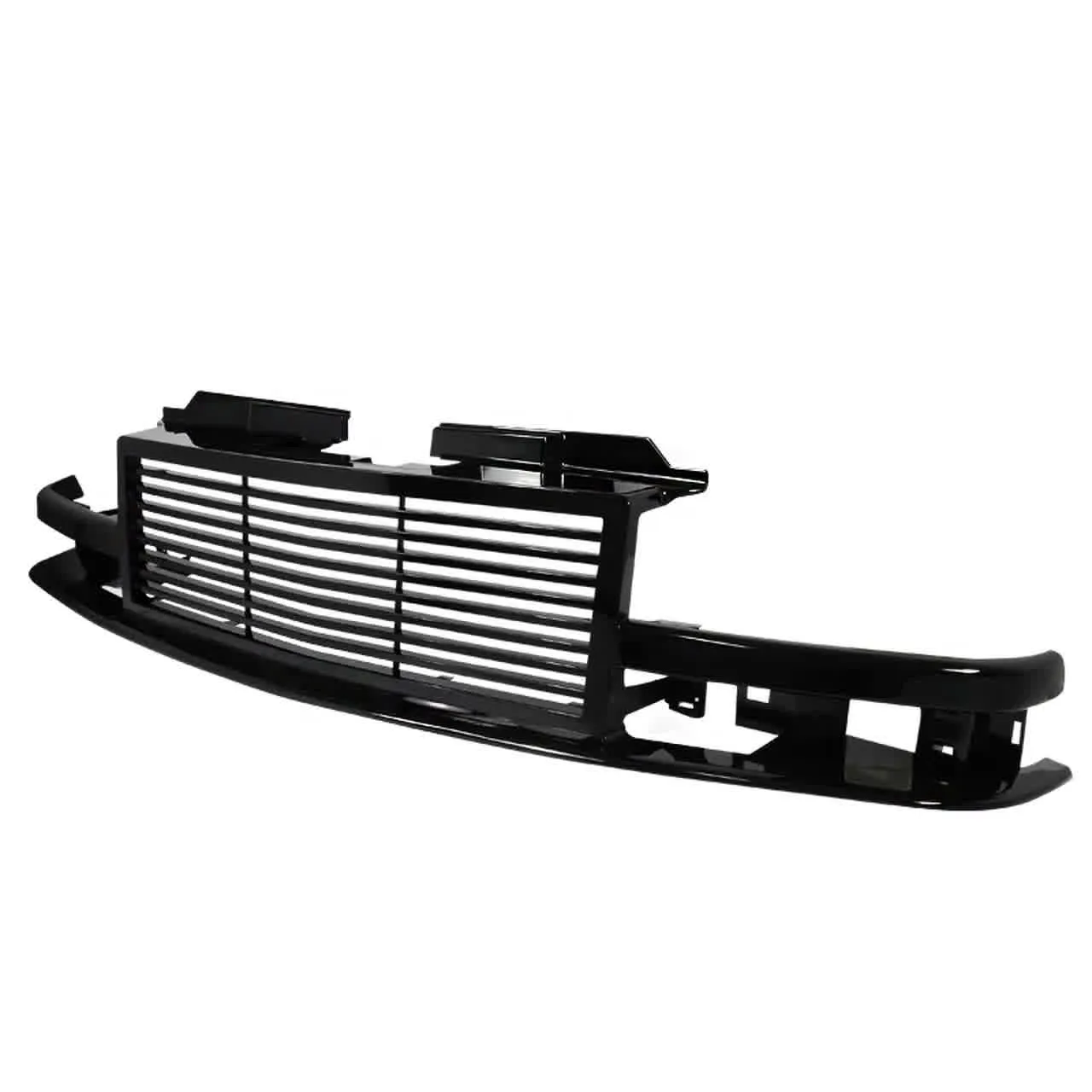 Spec-D Grille Chevy S10/Blazer (1998-2004) [Billet Type] Glossy Black or Chrome