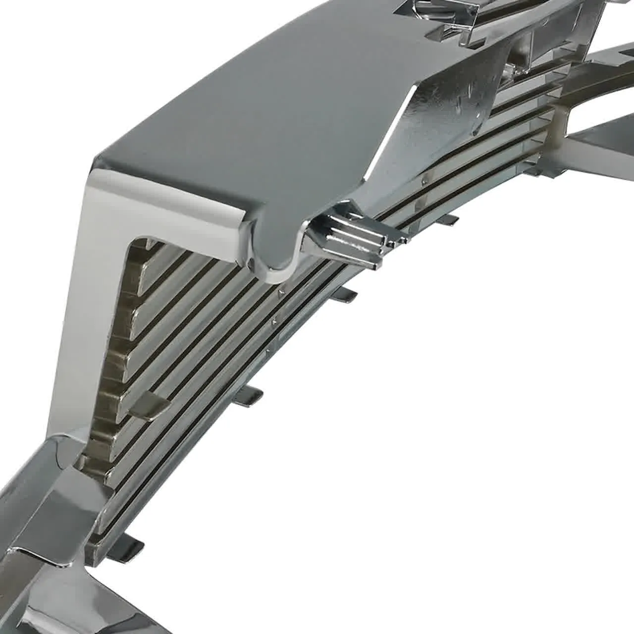 Spec-D Grille Chevy S10/Blazer (1998-2004) [Billet Type] Glossy Black or Chrome
