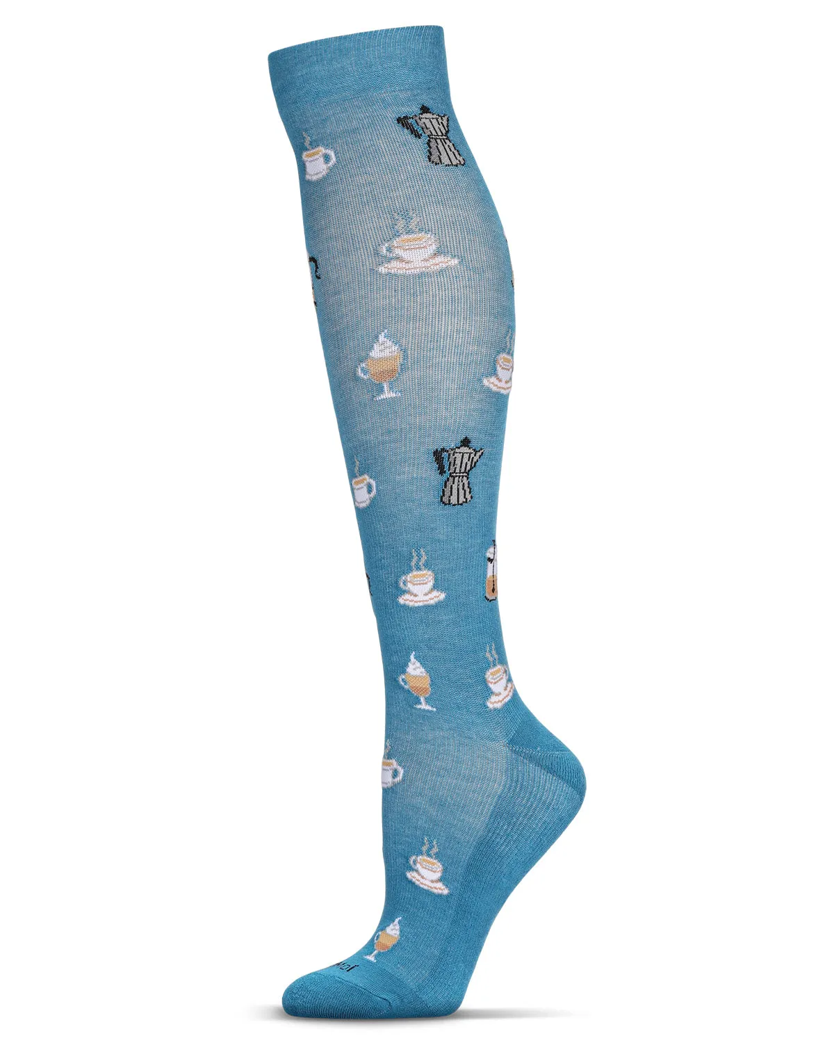 Women's Bon Café Bamboo Blend 8-15mmHg Graduated Compression Socks