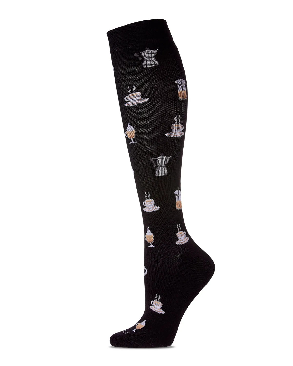 Women's Bon Café Bamboo Blend 8-15mmHg Graduated Compression Socks