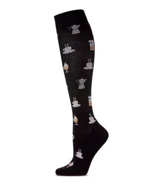 Women's Bon Café Bamboo Blend 8-15mmHg Graduated Compression Socks