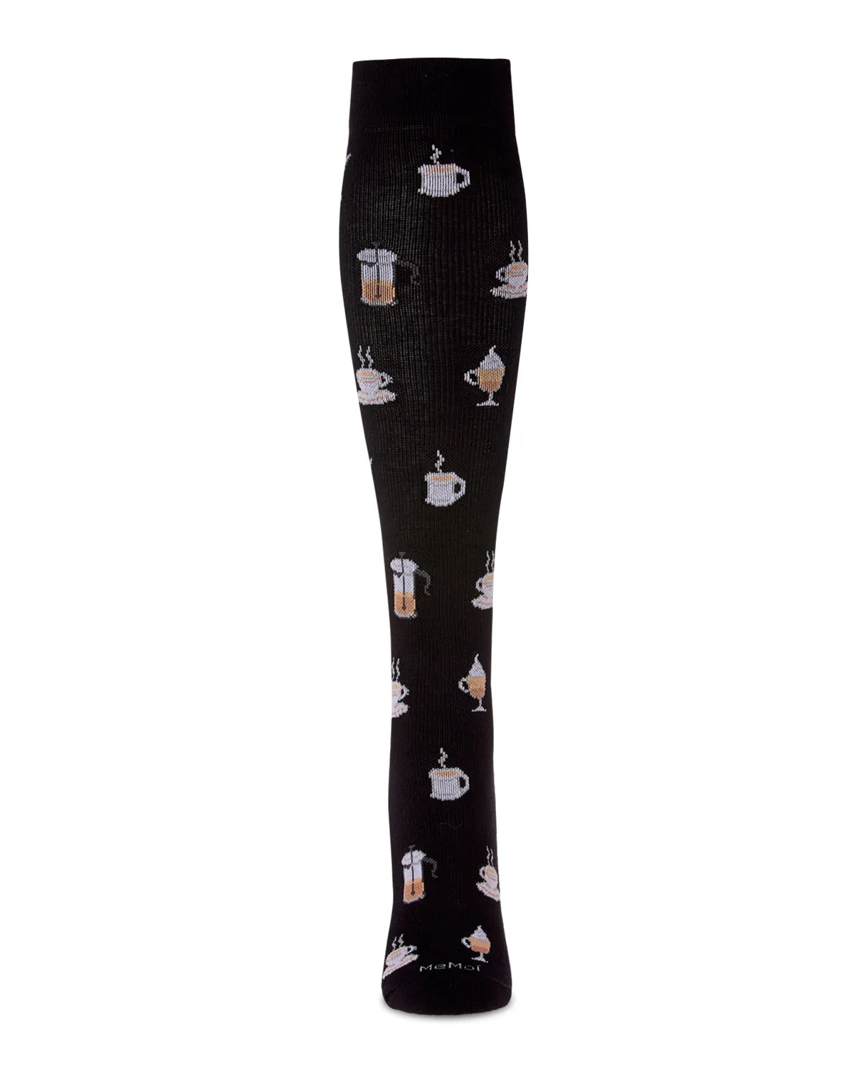 Women's Bon Café Bamboo Blend 8-15mmHg Graduated Compression Socks